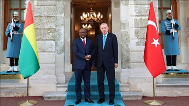 Cumhurbaşkanı Erdoğan, Gine Bissau Devlet Başkanı Embalo'yla görüştü