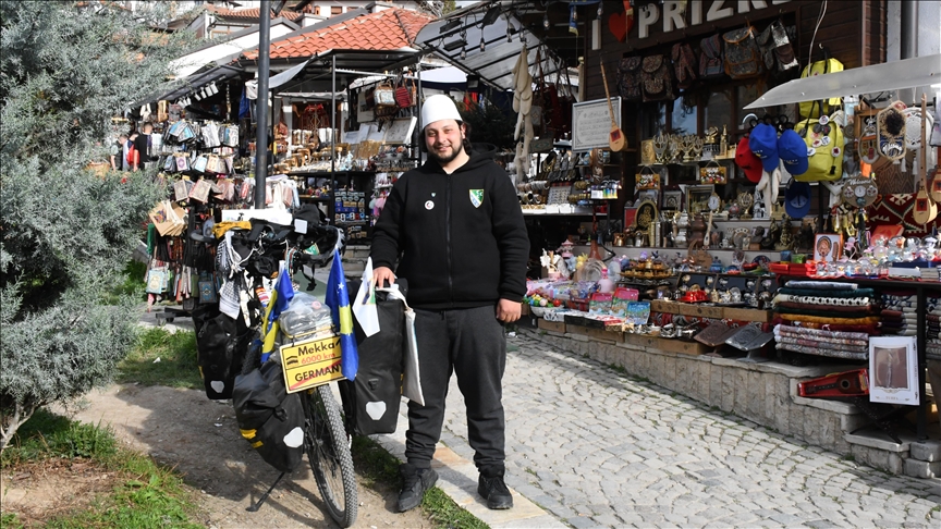 I riu turk nga Gjermania ndalon në Prizren në rrugën e tij për në Mekke