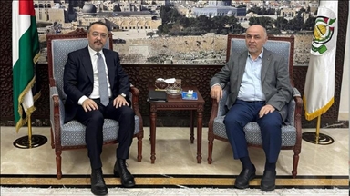 نائب وزير الخارجية التركي يلتقي رئيس شورى حماس