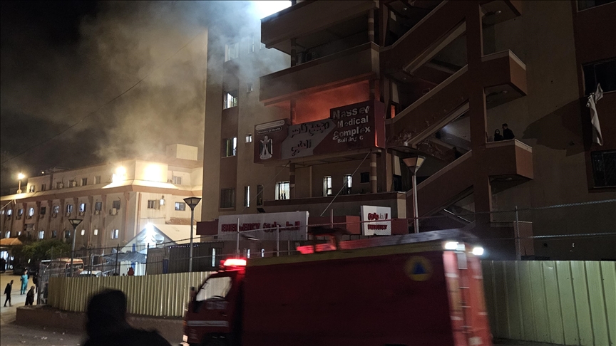 2 killed, several injured as Israeli army shells hospital in southern Gaza