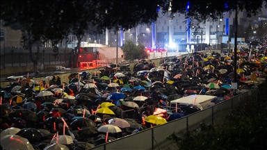 Tens of thousands of Israelis rally for hostages, against dismissal of Shin Bet chief