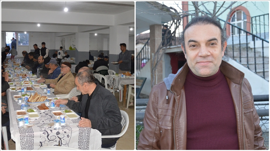 Samsun'da mahalle sakinleri 20 yılı aşkın süredir birlikte iftar yapıyor