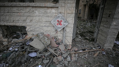 Israeli army admits firing on Red Cross building in southern Gaza Strip