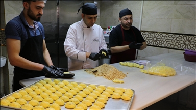 Kilis'te Ramazan Bayramı öncesinde gerebiç mesaisi başladı