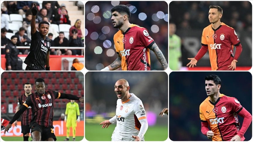 Beşiktaş-Galatasaray derbisinde 10 oyuncu "siftah" peşinde