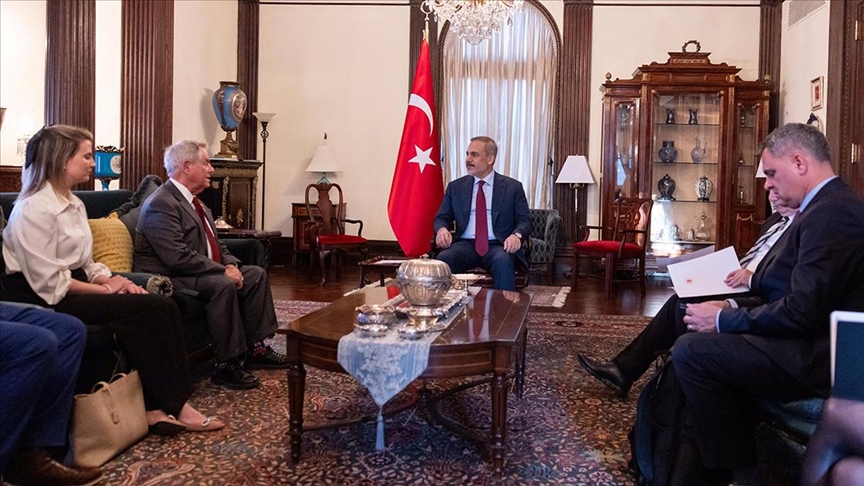 Dışişleri Bakanı Fidan, ABD Temsilciler Meclisi Üyesi Wilson'ı kabul etti