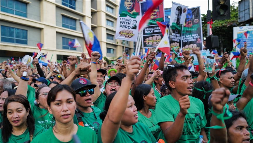 Mass rallies in Philippines demand release of ex-President Duterte