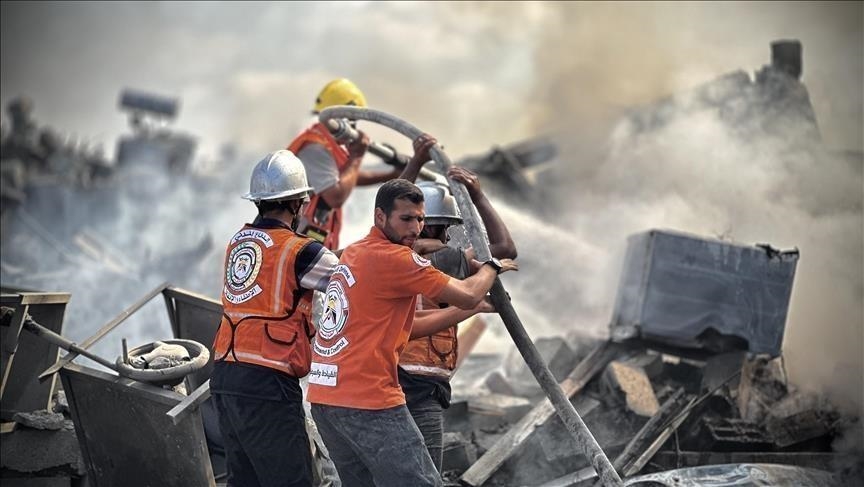 لليوم السادس.. فقدان الاتصال بـ14 مسعفا ورجل إطفاء في رفح