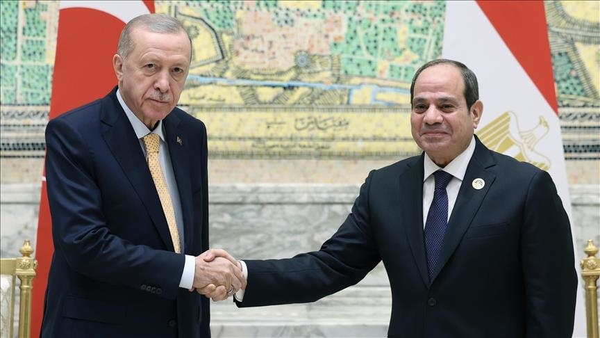 Turkish President Erdogan, Egyptian counterpart discuss regional, global issues