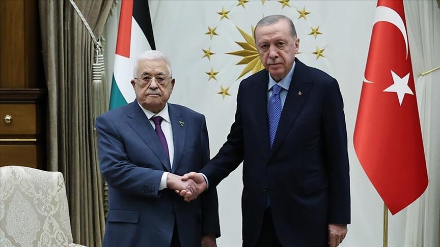 Turkish, Palestinian presidents discuss Israel's attacks on Gaza in phone call