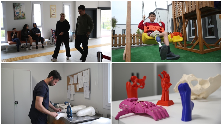 Hatay'da ampute depremzedeler, kurulan merkez sayesinde tedavi için il dışına gitmiyor