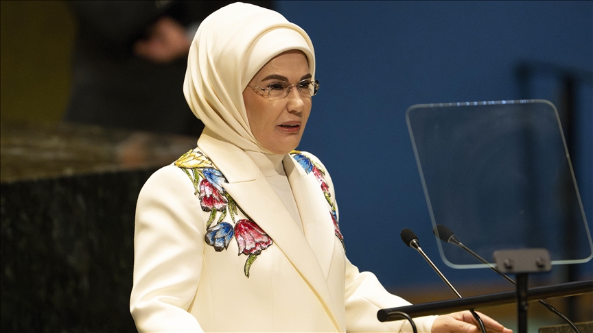 Emine Erdoğan'dan ABD'deki programlarına ilişkin paylaşım