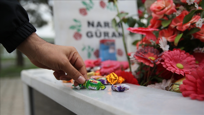 Diyarbakır'da Narin Güran bayramın ilk gününde de unutulmadı