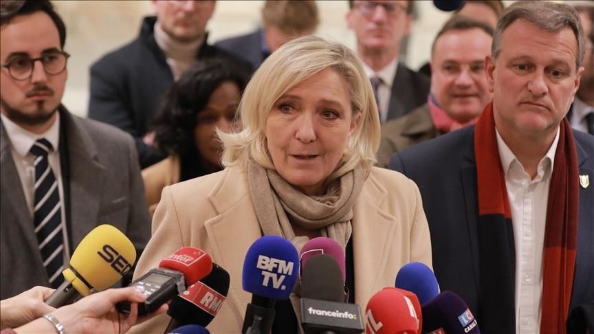 French presidential hopeful Marine Le Pen convicted of corruption, barred from seeking office for 5 years