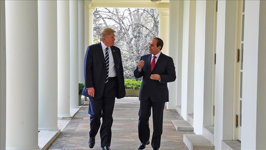 US' Trump, Egypt's Sisi discuss Gaza, Houthis in phone call