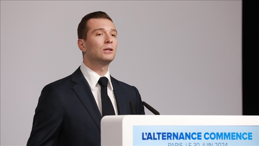 Far-right leader Bardella urges Paris rally against sentencing of Marine Le Pen