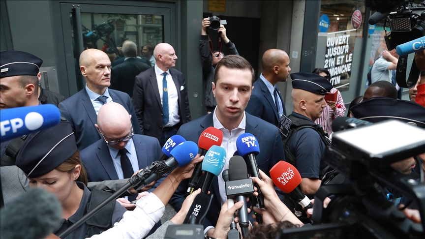 Inéligibilité de Marine Le Pen : la manifestation de soutien du RN «n'est pas un coup de force», selon Jordan Bardella
