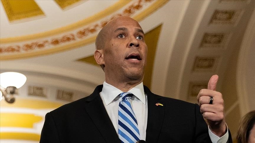 Cory Booker breaks Senate record with 25-hour marathon speech in protest of Trump’s policies