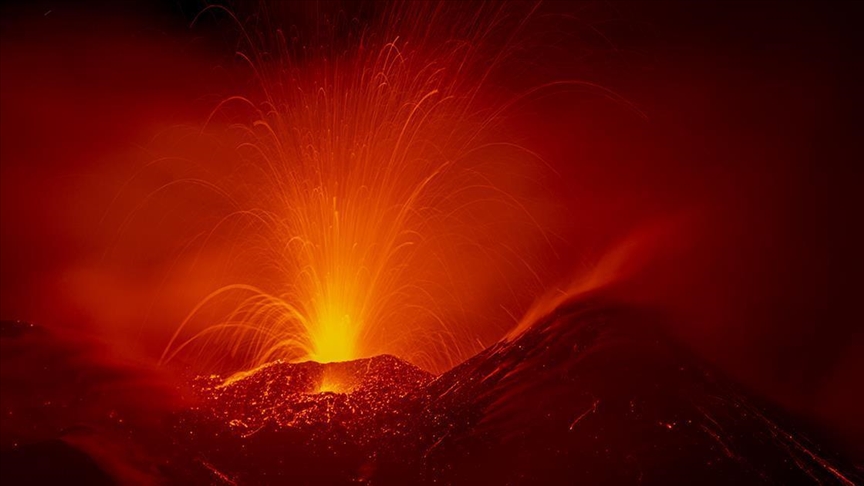 Italy's Etna Volcano spews ash, lava again