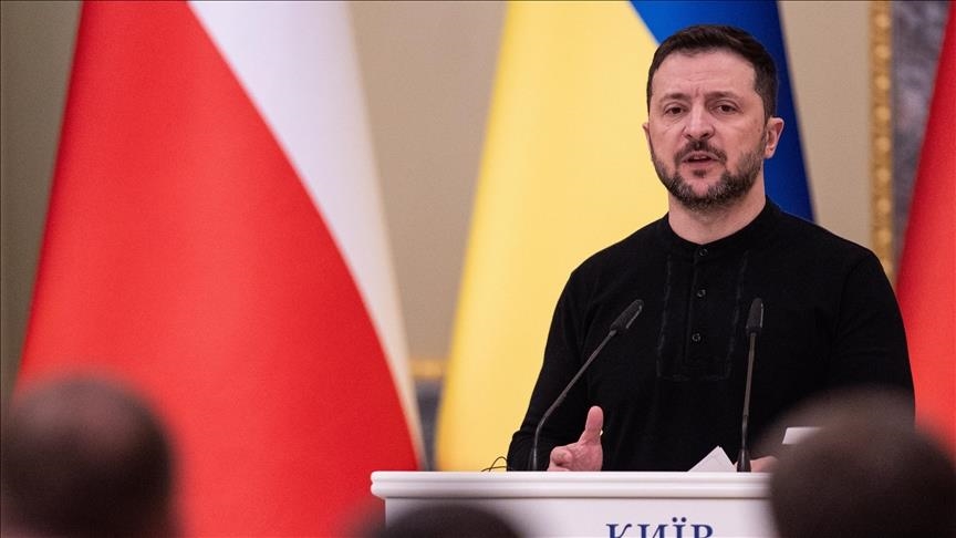Ukrainian president announces new military coordination format with UK, France