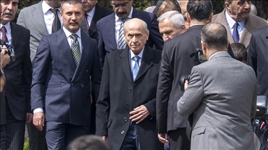 MHP Genel Başkanı Bahçeli, yaklaşık 2 aylık istirahatin ardından mesaisine başladı
