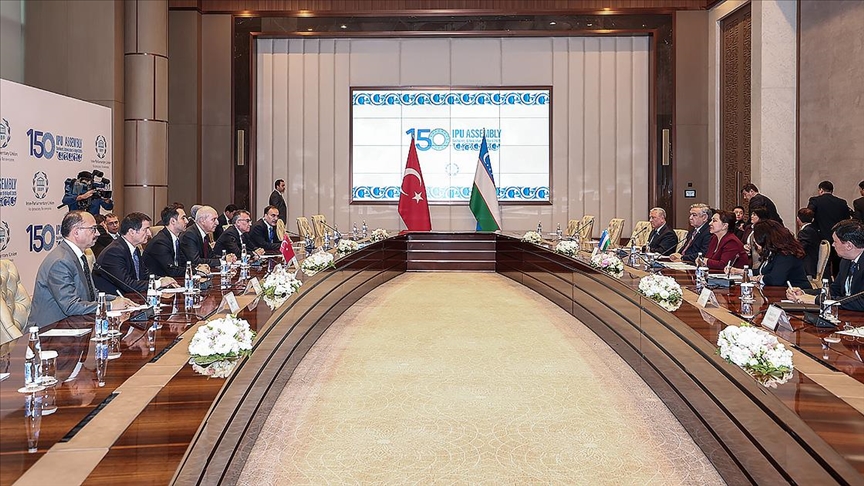 TBMM Başkanı Kurtulmuş, Fildişi Sahili Ulusal Meclisi Başkanı Bictogo ile görüştü