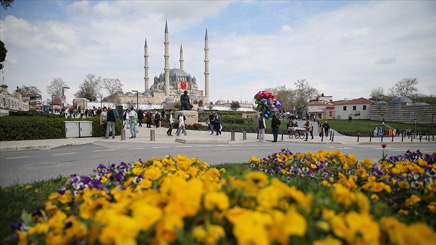 Edirne bayram tatilini dolu dolu geçirdi