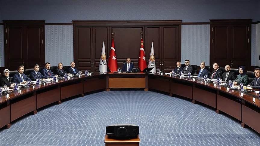 AK Parti MYK toplantısı yapıldı