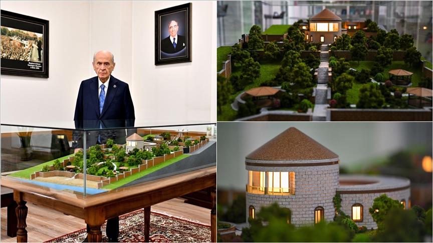 Bahçeli'nin Ahlat'ta inşa ettirdiği Emir Bayındır Yerleşkesi Devlet Bey Konağı'nın yapımı tamamlandı