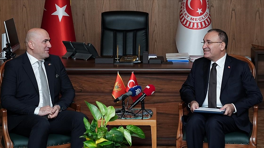 TBMM Başkanvekili Bozdağ, Karadağlı mevkidaşı Nurkovic'le görüştü