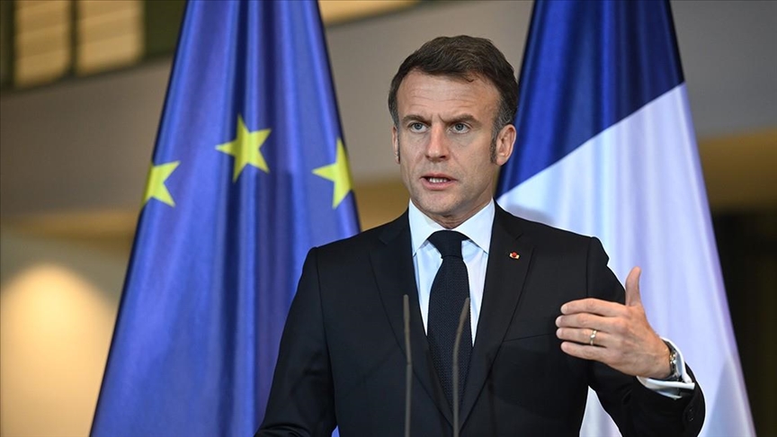 French president calls for immediate resumption of humanitarian aid to Gaza