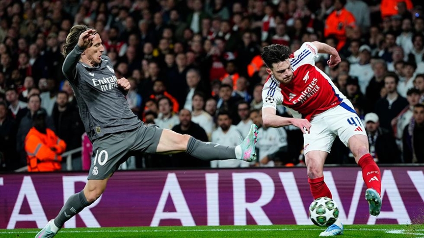 UEFA Liga prvaka: Arsenal spektakularnim golovima Ricea porazio Real, Inter slavio protiv Beyerna