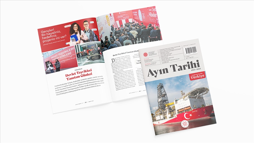 İletişim Başkanlığının "Ayın Tarihi" dergisinde "Türkiye'nin enerjisi" ele alındı