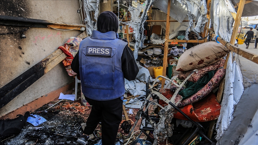 BM, İsrail'in Gazze'de görevi başındaki gazetecileri hedef almasına tepkili