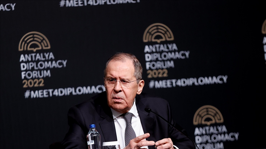 Russian foreign minister to attend Antalya Diplomacy Forum on April 12