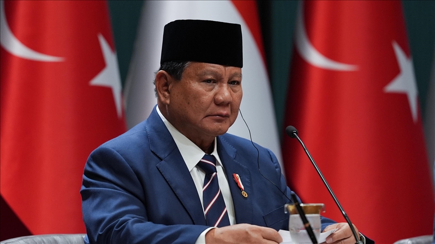 Indonesian President Prabowo asks Türkiye to stand with Jakarta to ‘take responsibility for creating a new global order’