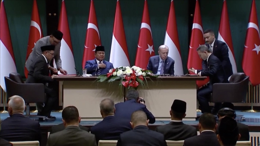 Türkiye ile Endonezya arasında 3 anlaşma imzalandı