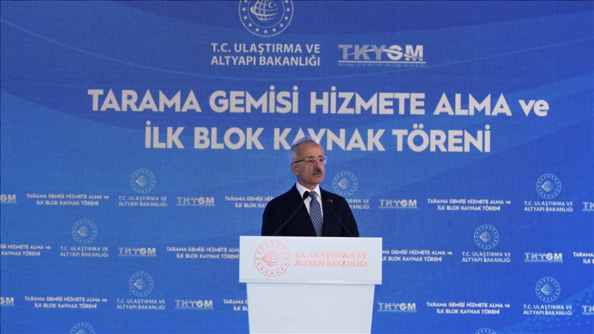 Bakan Uraloğlu: DÖKER-1 Çamur Taşıma Barcı filomuzun yeni gurur kaynağı olacak