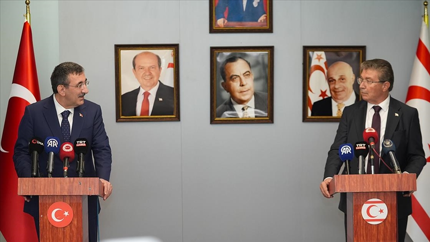 Cumhurbaşkanı Yardımcısı Yılmaz: Kıbrıs Türk halkının huzuru, refahı ve güvenliğini Türk halkınınkinden ayrı görmüyoruz