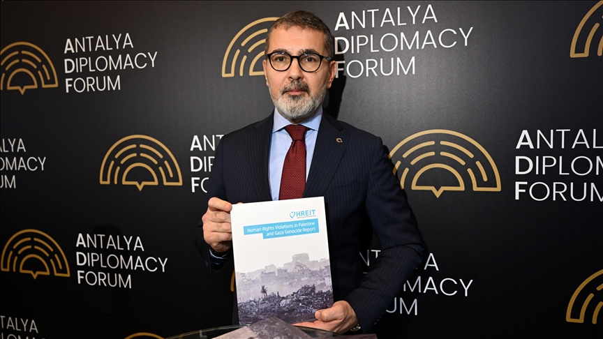 TİHEK Başkanı Kılıç, İsrail'in Gazze'deki soykırımını belgeleyen rapor hazırladıklarını belirtti
