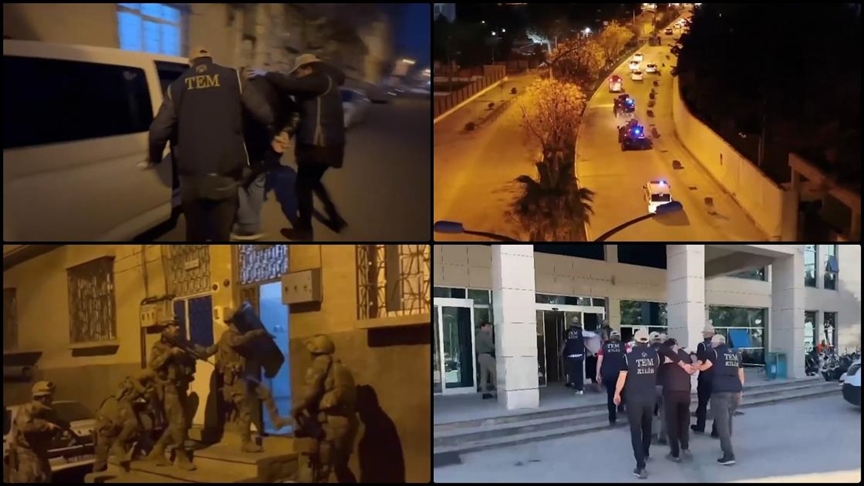 Terör örgütü DEAŞ'a yönelik 23 ilde düzenlenen operasyonlarda 105 zanlı yakalandı