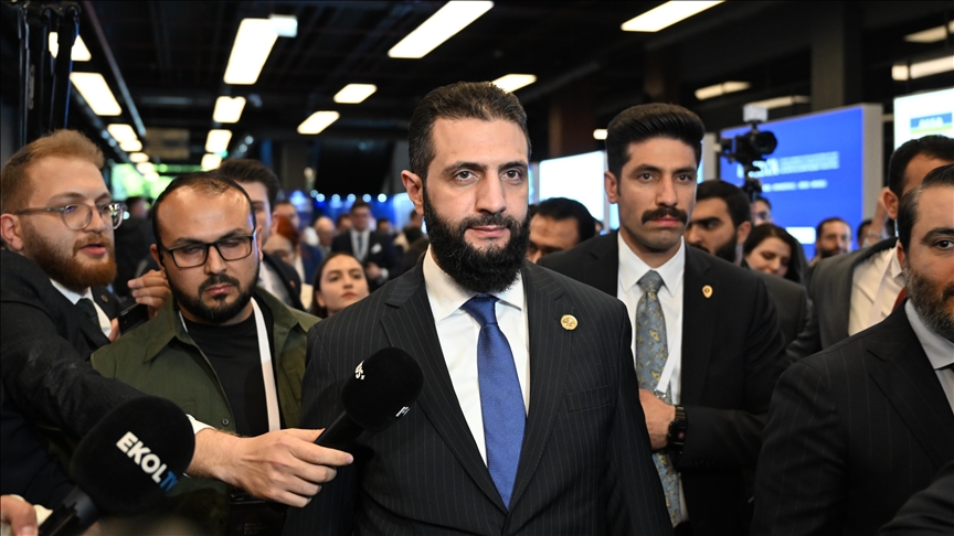 Syria's Al-Sharaa meets leaders, top officials on sidelines of Antalya Diplomacy Forum