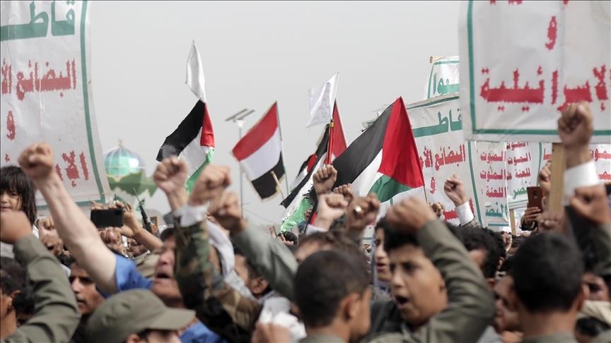 Rallies in Morocco, Yemen, Tunisia, Syria protest Israeli genocide in Gaza
