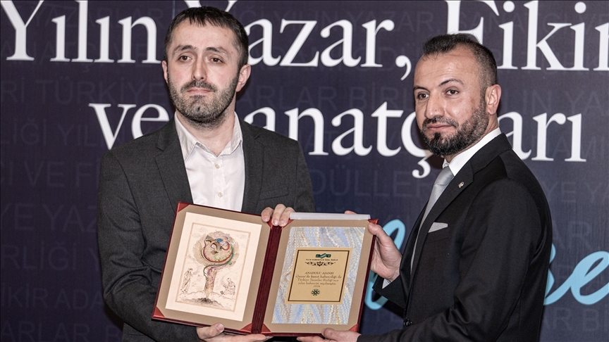 Türkiye Yazarlar Birliğinden AA'ya "Kanıt" kitabıyla Habercilik Özel Ödülü