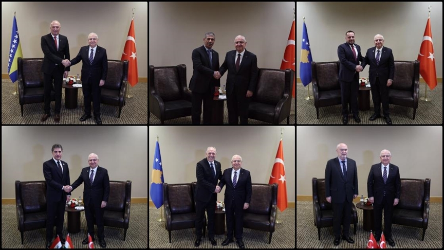 Milli Savunma Bakanı Güler, Antalya Diplomasi Forumu kapsamında temaslarda bulundu