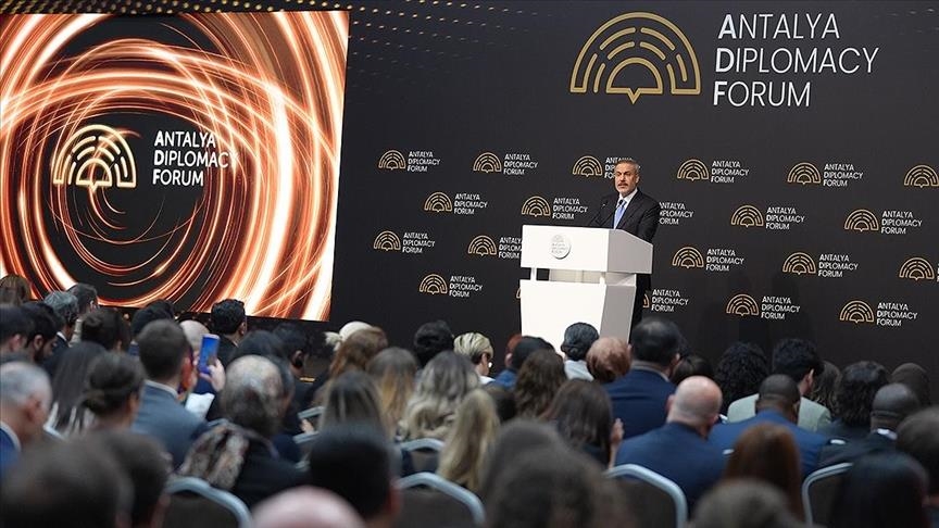 Hakan Fidan : "Le Forum d'Antalya sur la diplomatie a accueilli plus de 6 000 participants de 155 pays"