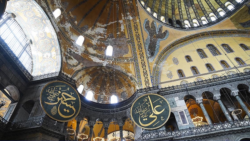 Ayasofya tarihinde, restorasyon çalışmaları kapsamında yeni sayfa açılıyor