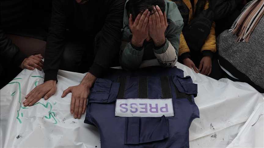 Fransız gazeteciler, İsrail'in hedefi olan Gazzeli meslektaşları için destek gösterisi yapacak