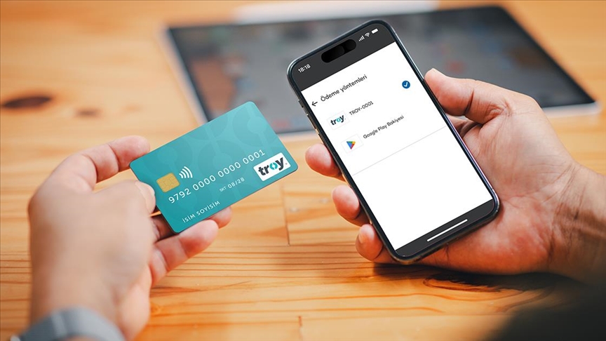 TROY kartlar artık Google Play'de kullanılabilecek
