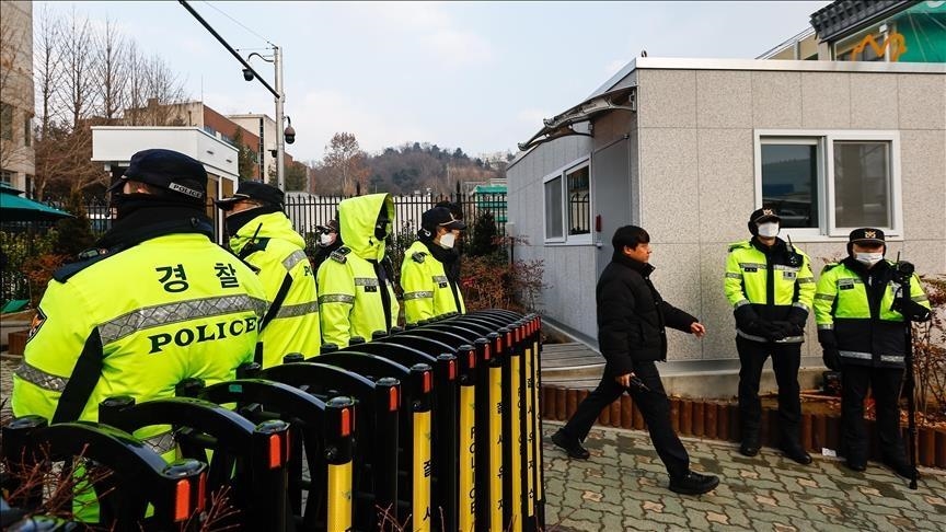South Korean police raid presidential office over martial law probe
